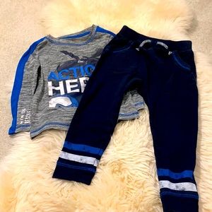 Joe Fresh Blue Toddler Set in size 3T and 4T